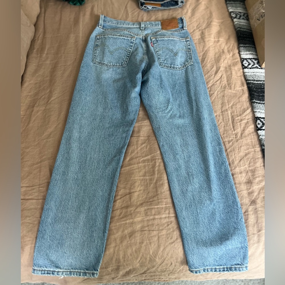 LEVIS - 501® Original Fit Cropped Lightweight Women's Jeans Sz 26 - Picture 5 of 6